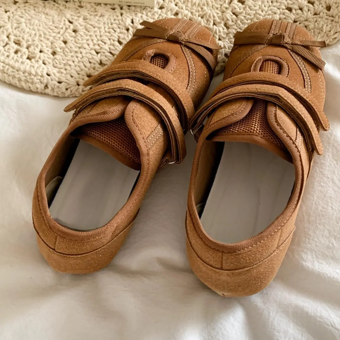 Women's Mary Jane Shoes Flat Shoes with Cute Bow Breathable Soft Comfortable for Casual Outfits All Day Wear