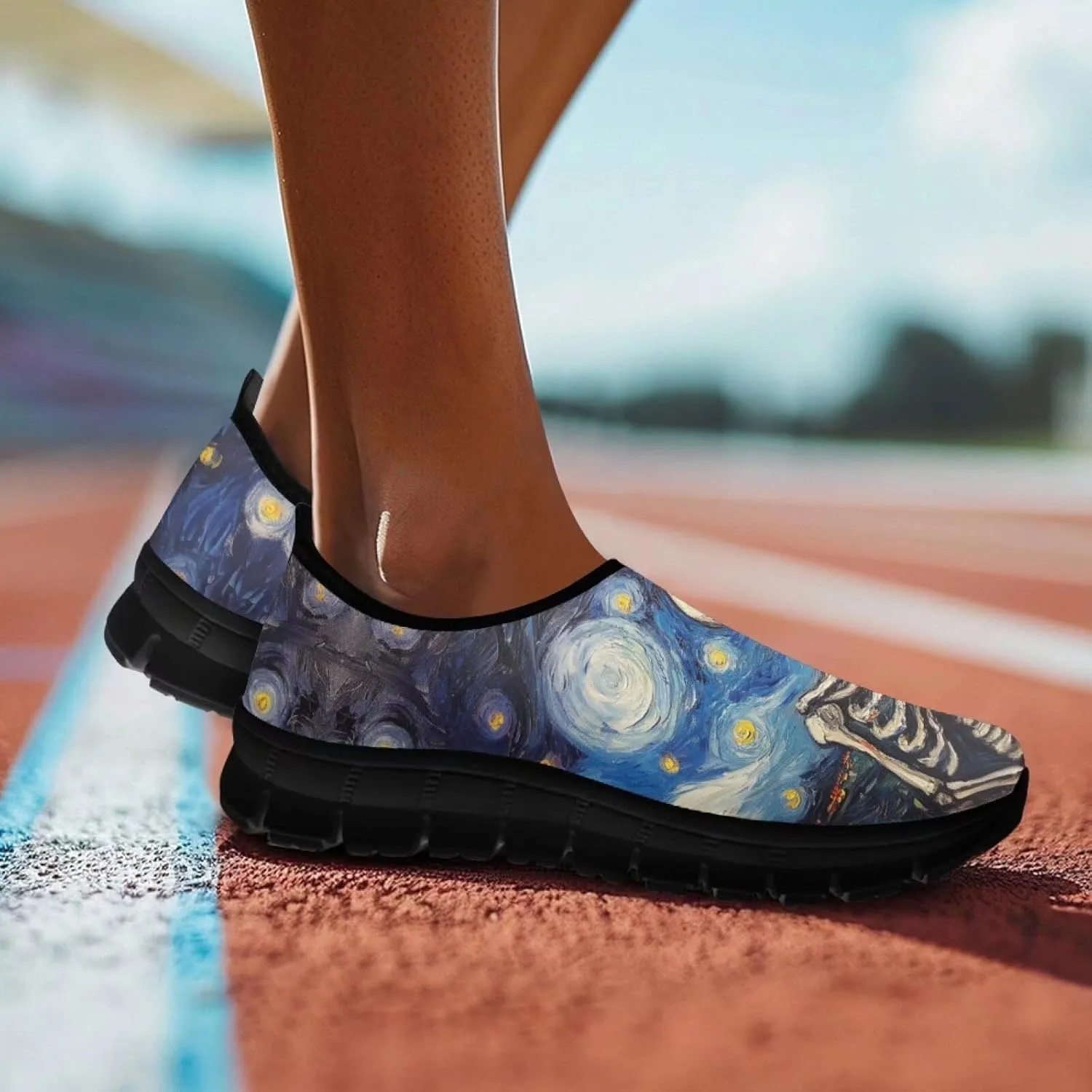 Women's Slip On Walking Shoes Fashion Casual Loafers Lightweight Travel Shoes