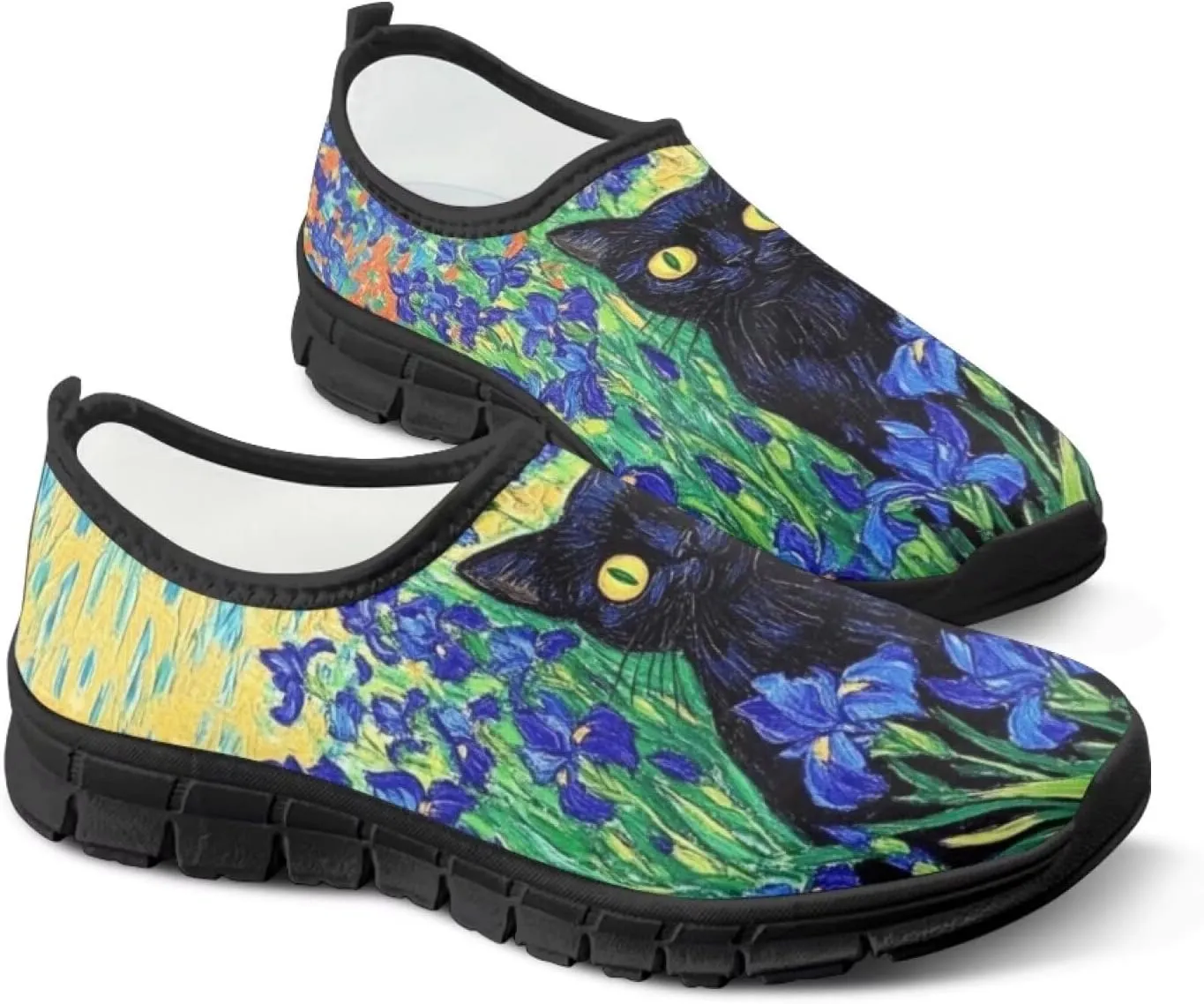 Women's Slip On Walking Shoes Fashion Casual Loafers Lightweight Travel Shoes