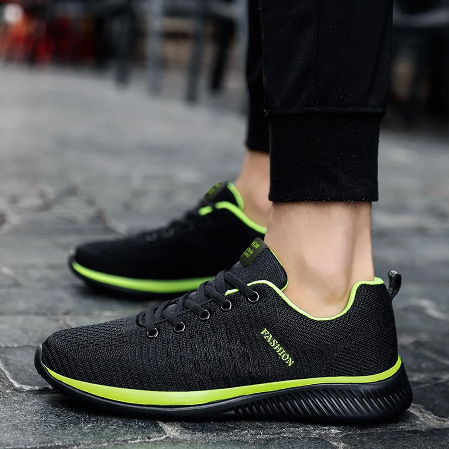 Womens Slip On Walking Shoes Non Slip Running Shoes Lightweight Tennis Shoes Breathable Workout Shoes Fashion Sneaker