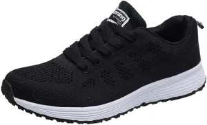 Womens Sneakers Air Cushion Running Shoes Lace Up Slip On Shoes Women Lightweight Casual Shoes for Fall Fashion Sneakers Slip On Tennis Shoe Trainers Shoe