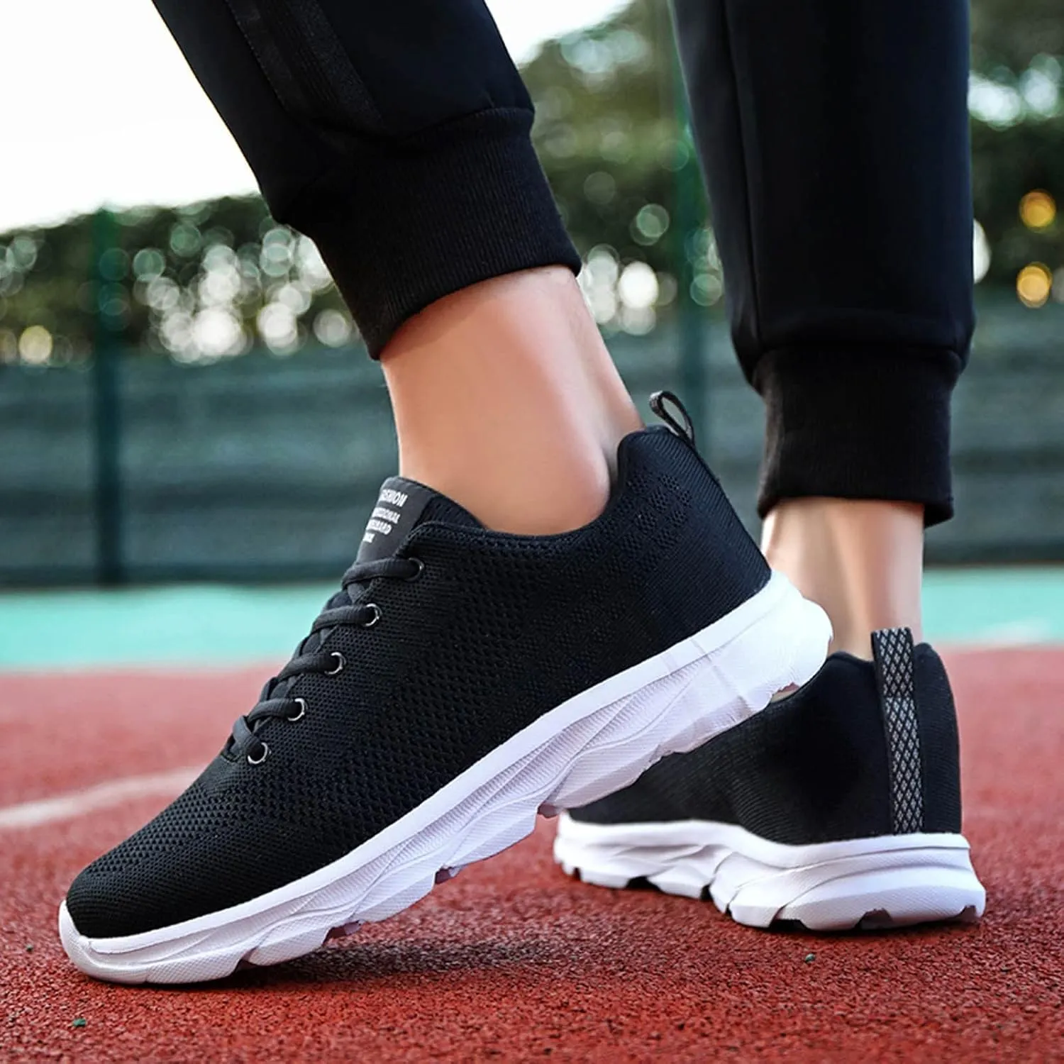 Womens Walking Shoes Lace Up Lightweight Memory Foam Cheer Running Shoes for Women Sport Brown Casual Shoes Women's Fashion Sneakers Tennis Shoe Cross Trainer Shoe