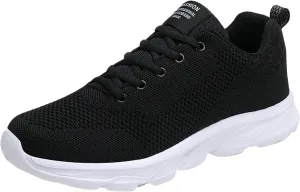 Womens Walking Shoes Lace Up Lightweight Memory Foam Cheer Running Shoes for Women Sport Brown Casual Shoes Women's Fashion Sneakers Tennis Shoe Cross Trainer Shoe