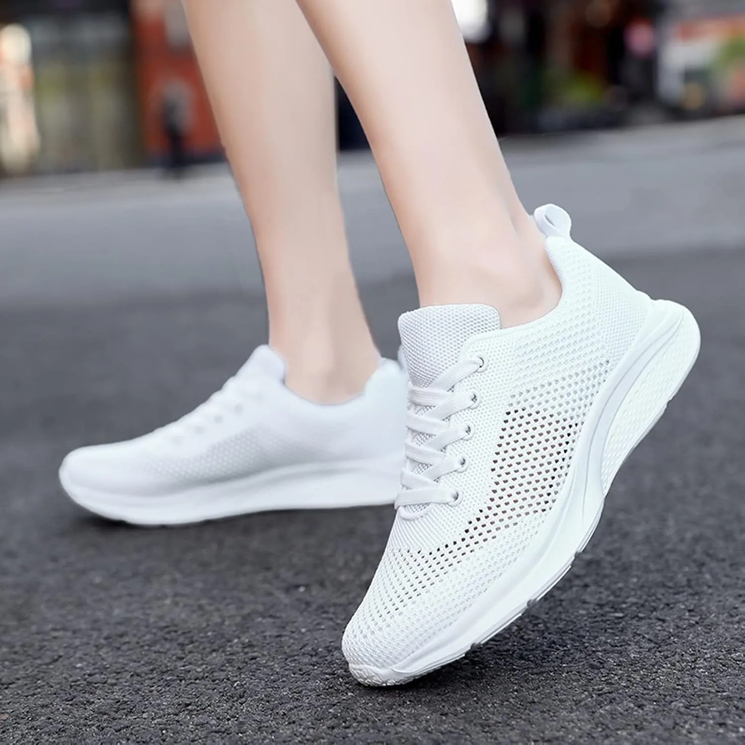 Women's Walking Shoes Lightweight Tennis Fashion Sneakers Lace Up Running Shoes for Men Sport Men Shoes Casual Chunky Sneakers Slip On Tennis Shoe Trainers Shoe