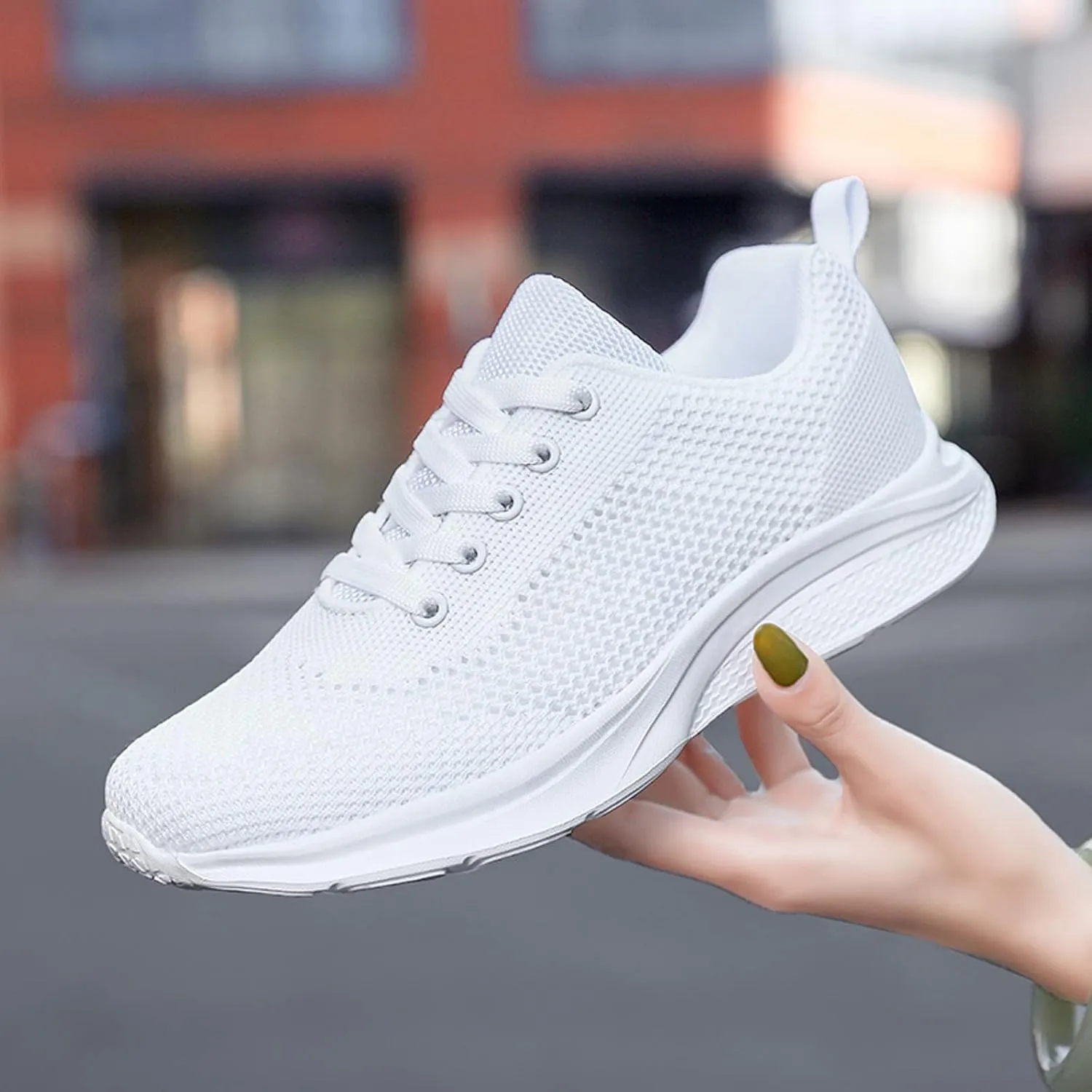 Women's Walking Shoes Lightweight Tennis Fashion Sneakers Lace Up Running Shoes for Men Sport Men Shoes Casual Chunky Sneakers Slip On Tennis Shoe Trainers Shoe