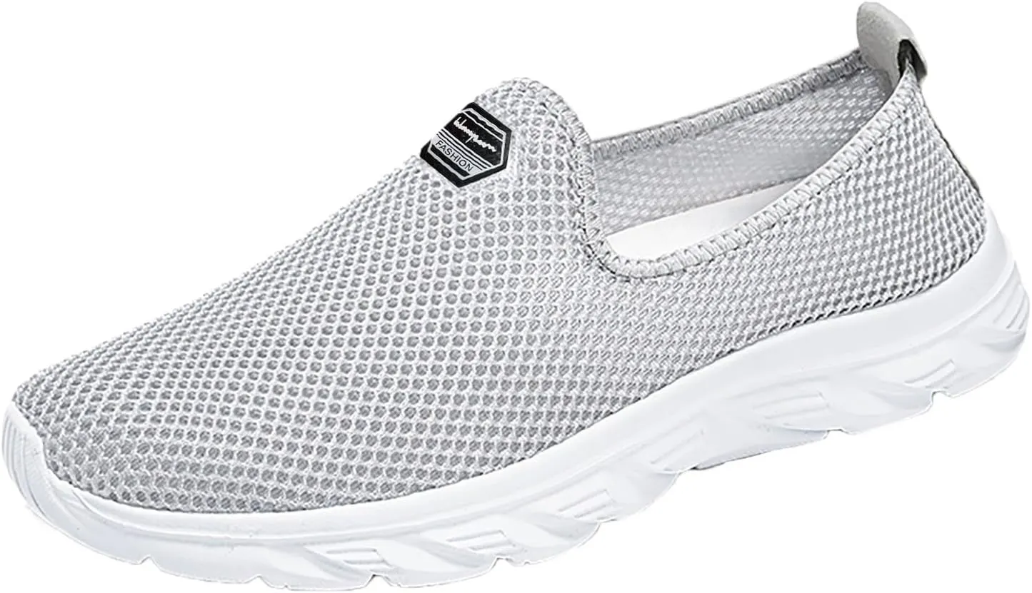 Womens White Platform Sneakers Low Top Platform Shoes Walking Shoes for Women with Arch Support and Comfort Womens Comfortable Loafers Women Running Sneakers